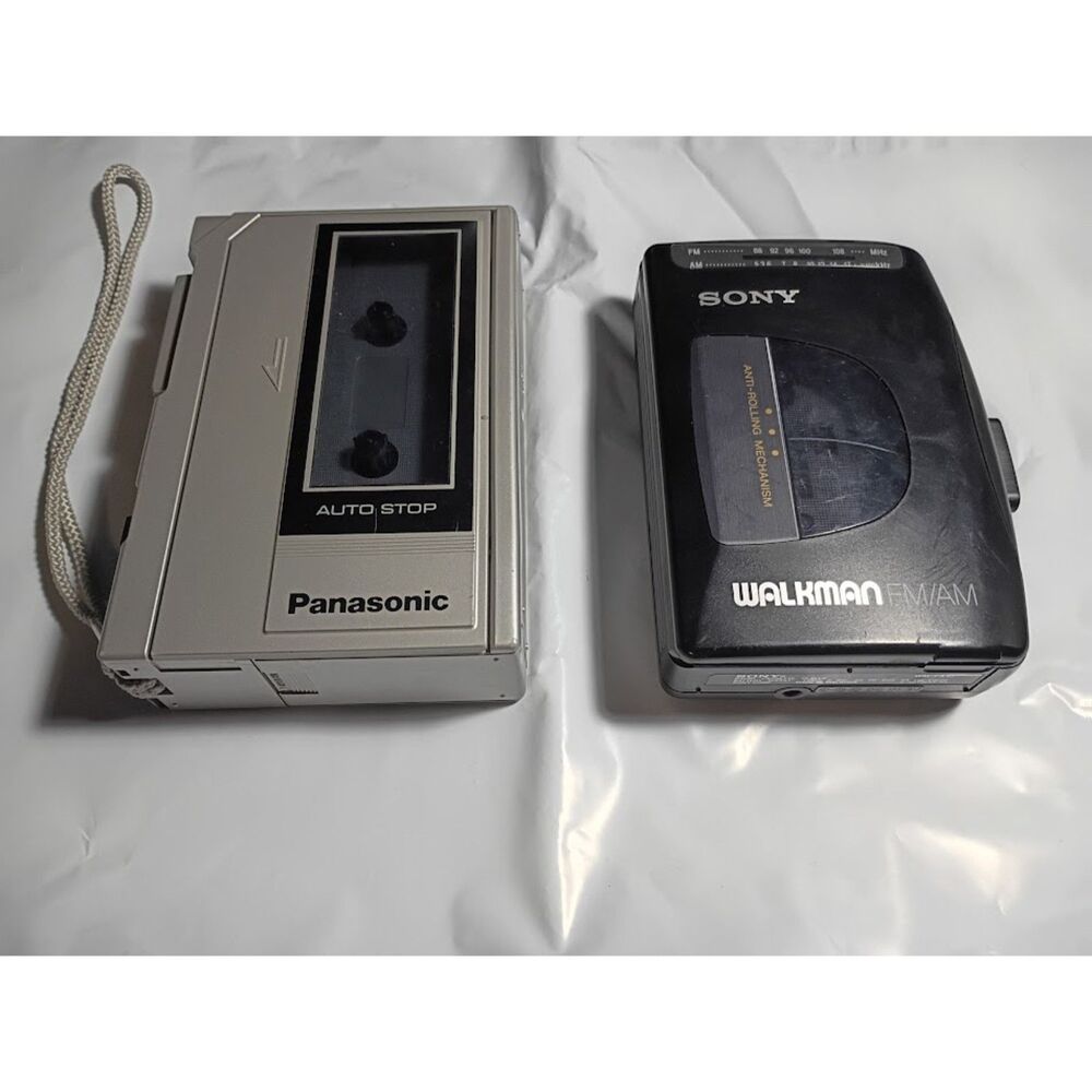 Sony Walkman WM-FX10 & Panasonic Walkman RQ342